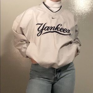 Oversized Yankee Windbreaker